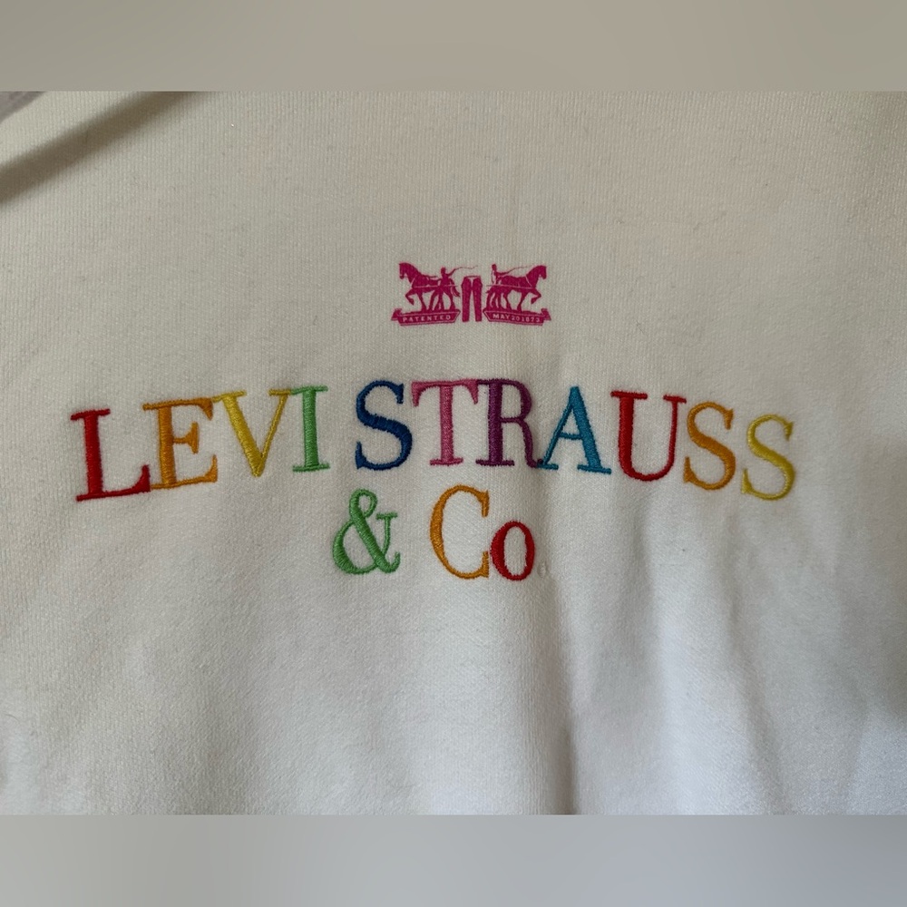 Levi's White Hoodie